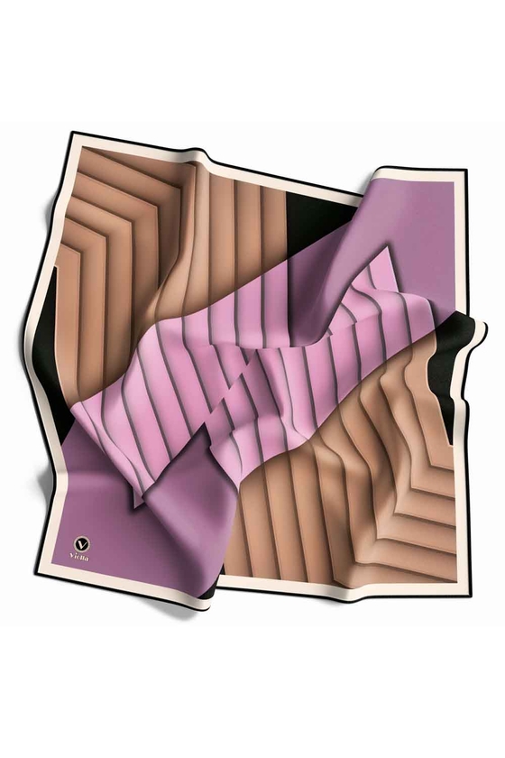 Rayon Eşarp (İpek İçermez) LİLA-2